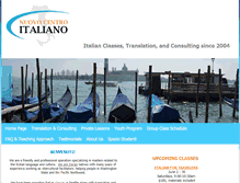 Tablet Screenshot of centro-italiano.com